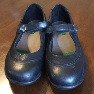 SAS Mary Jane Black Shoes Size 9WW